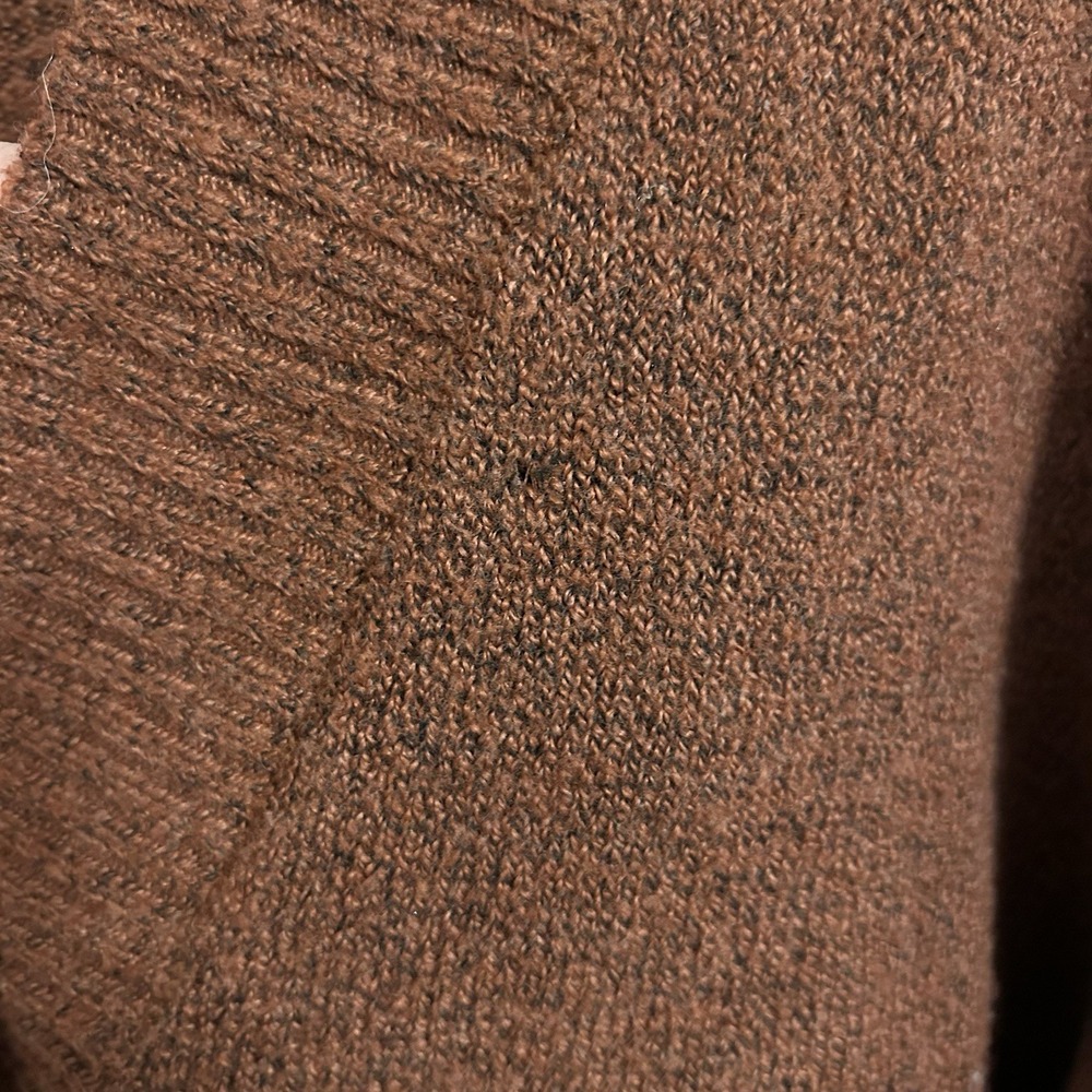 A.N.A‎ A New Approach Women's V Neck Sweater Rust Burnt Orange Size Large - Picture 6 of 7